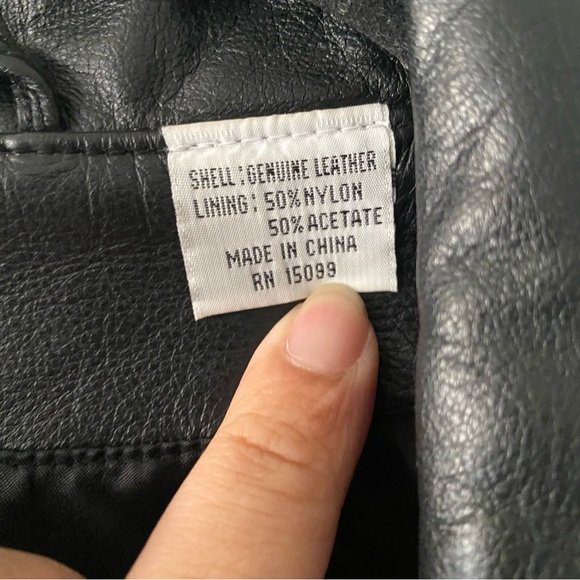 Ricardo leather long jacket - Picture 5 of 8